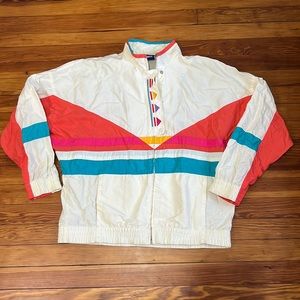 Vintage Tail Colorblock Windbreaker